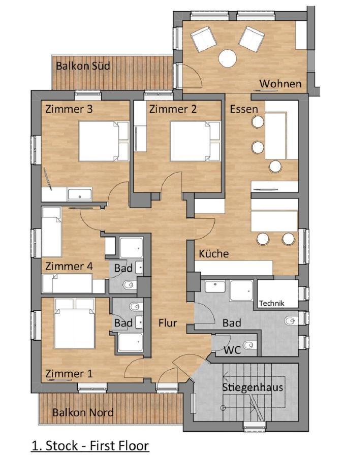Haus Alton Lejlighed Fieberbrunn Eksteriør billede